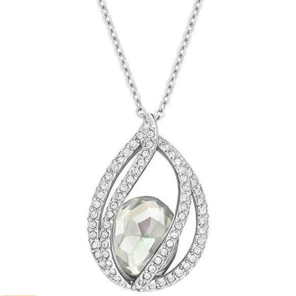 Swarovski Megan Pendant Necklace silver crystal